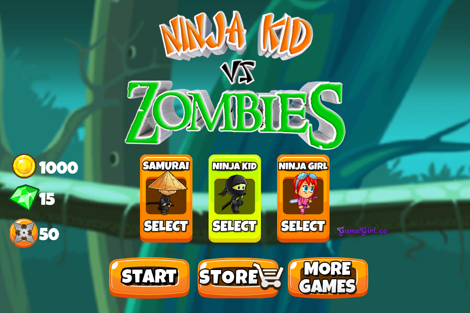 ninja kid vs zombies online game